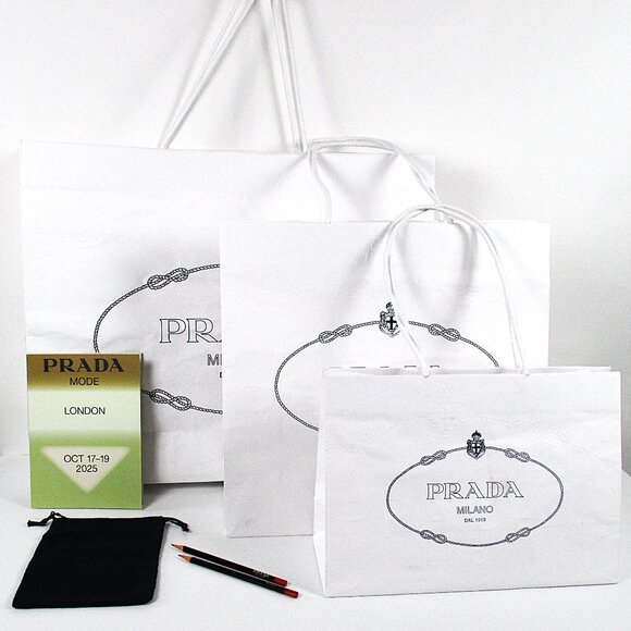 9 PC BUNDLE OF PRADA BAGS & ACCESSORIES - Picture 5 of 16